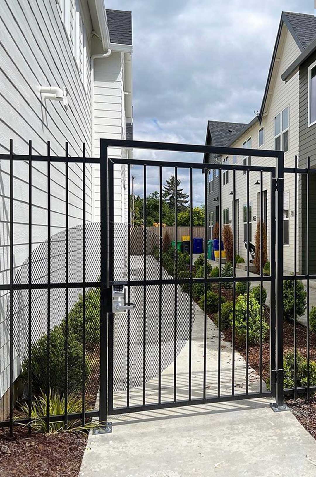 Custom Metal Fencing in Portland & Vancouver